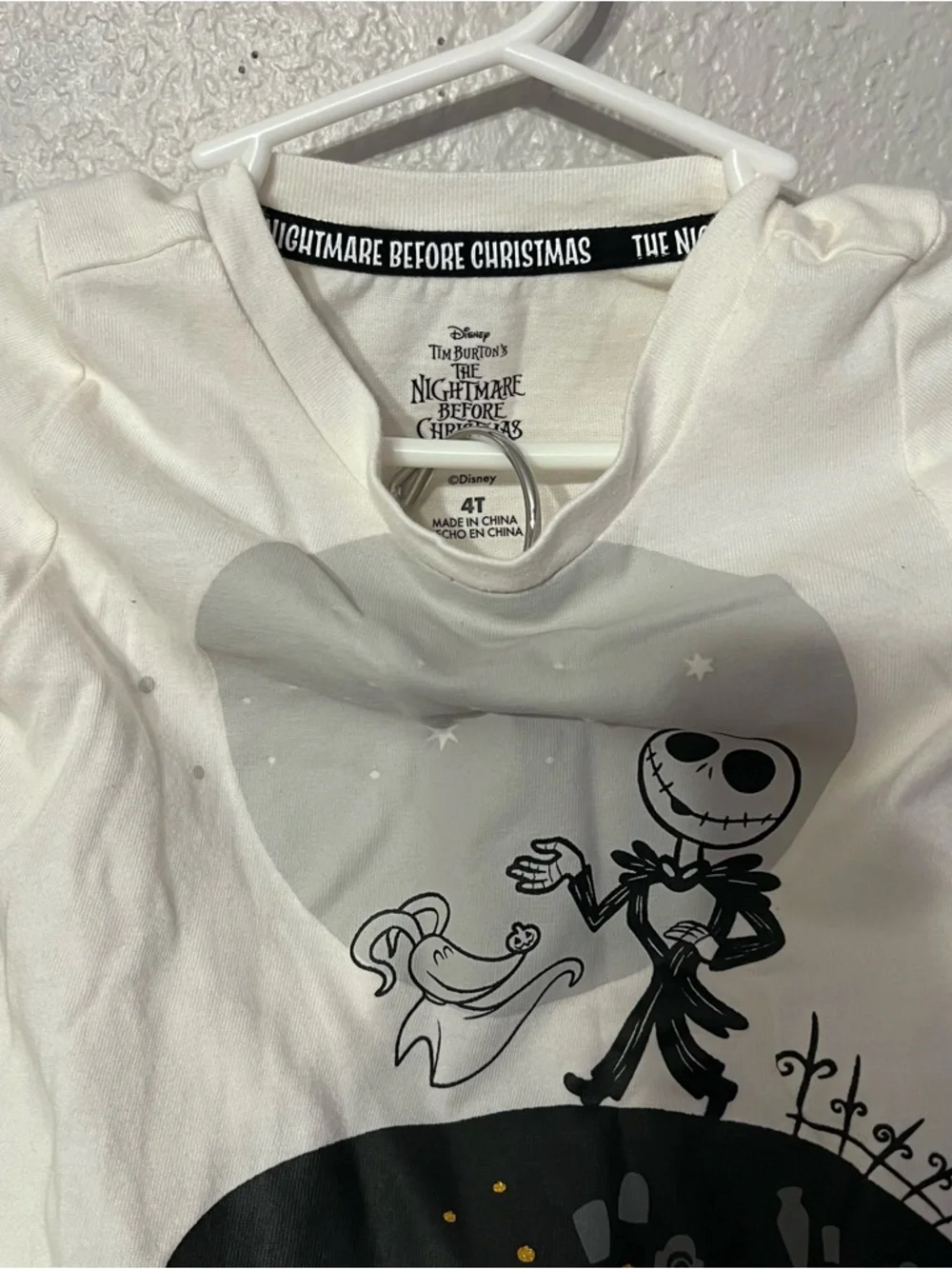 The Nightmare Before Christmas Girls' White & Orange Costume Set - Picture 2 of 3